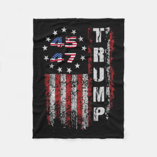 US-amerikanischer Made Trump Merchandise Flag Trum Fleecedecke