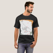 US-amerikanischer Retro-Stil T-Shirt (Vorne ganz)