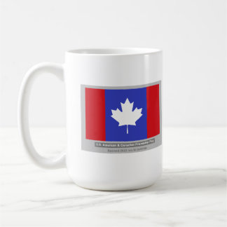 US-amerikanischer und kanadischer Freundschaftsbec Kaffeetasse