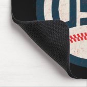 US-amerikanisches Baseballteam Mousepad (Ecke)