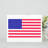 US-amerikanisches Flaggenblatt (Stehend Vorderseite)