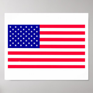 US-amerikanisches Flaggenposter Poster