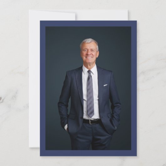 US-amerikanisches Party für das militärische Ruhes Einladung (Rückseite)