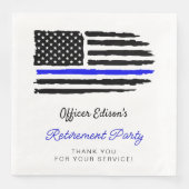 US-amerikanisches Party für das militärische Ruhes Serviette (Vorderseite)