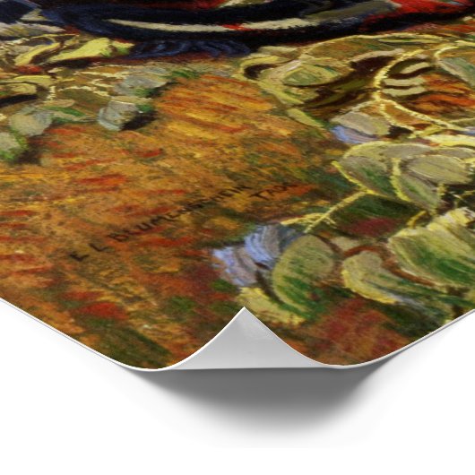 US-amerikanisches Poster (Ecke)