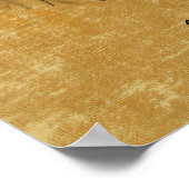 US-amerikanisches Zehn-Gebote-Poster Poster (Ecke)