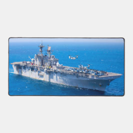 US-AMPHIBIOUS-ASSAULT-SCHIFF - LHD-6 SCHREIBTISCHUNTERLAGE