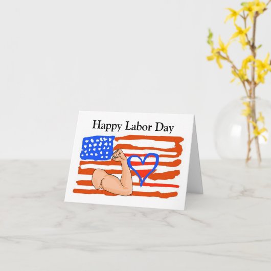 US-Arbeitstagskarte Karte (Gelbe Blume)