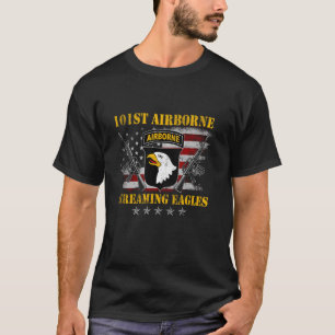 US-Armee 101. Im Flugzeug Division Veteran Screami T-Shirt