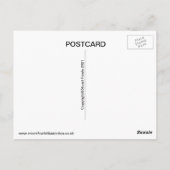 US-Armee 82. Im Flugzeug (WW2) Postkarte (Rückseite)