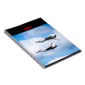 US-Armee fliegt Thunderbird Notizblock (Rechte Seite)