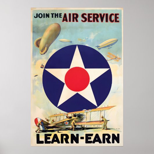 US-Armee Kraft WWI Propaganda Poster Vintage (Vorne)