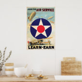 US-Armee Kraft WWI Propaganda Poster Vintage (Küche)