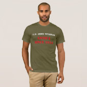 US-Armee-Veteran Antifa T-Shirt (Vorne ganz)