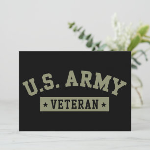 US-Armee-Veteran Veterans America Amerikanische Fl Einladung