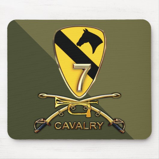 US.Army 7. Kavallerie-Regiment Mousepad (Vorne)