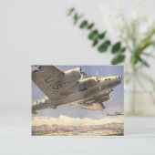 US Army Bomber Postkarte (Stehend Vorderseite)