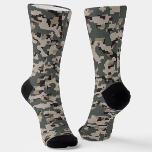 US Army Digital Camo Militär ACU Taktisches Camo Socken