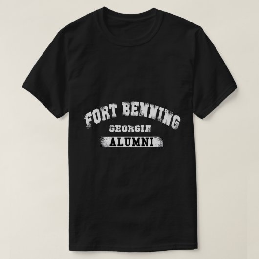 US Army Fort Benning Alumni T - Shirt (Design vorne)
