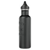 US ARMY VETERAN EDELSTAHLFLASCHE (Rechts)
