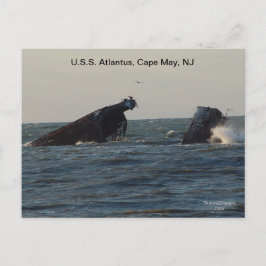 US Atlantus Ship, New Jersey Postcard Postkarte