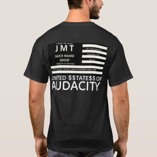 US AUDACITY JMT T - Shirt (Rückseite)