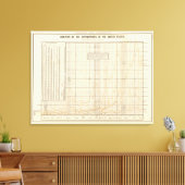 US-Ausgabenanalyse Leinwanddruck (Insitu (Wohnzimmer))