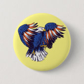 US Bald Eagle Button (Vorderseite)