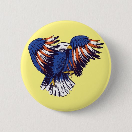 US Bald Eagle Button (Vorderseite)