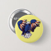 US Bald Eagle Button (Vorne & Hinten)