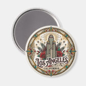 US Bank Tower USA Magnet (Vorderseite/Rückseite)