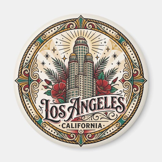 US Bank Tower USA Magnet (Vorne)