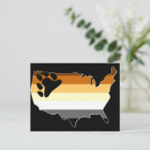 US-Bärenstolz Postkarte (Stehend Vorderseite)
