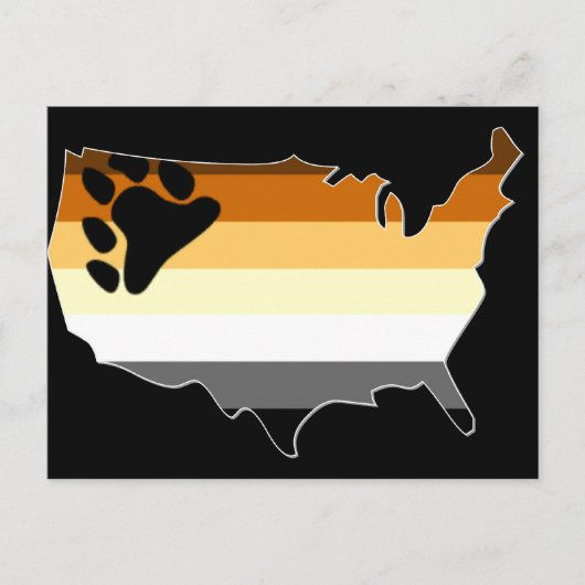 US-Bärenstolz Postkarte (Vorderseite)