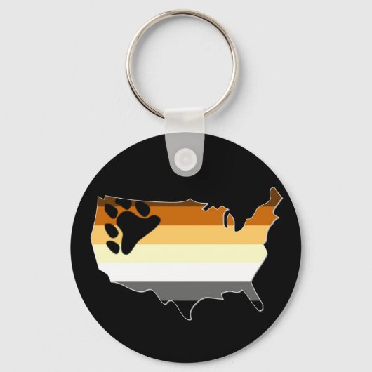 US-Bärenstolz Schlüsselanhänger (Vorderseite)