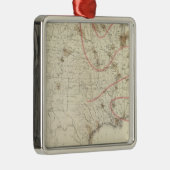 US-Barometer Silbernes Ornament (Rechts)