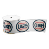 US-Baseballnationalmannschaft Satinband (Spule)
