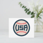US-Baseballteam Feiertagskarte (Stehend Vorderseite)