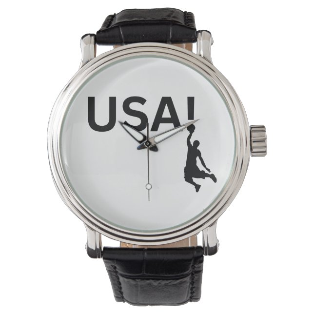 US Basketballspieler Armbanduhr (Vorderseite)