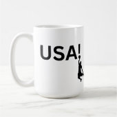 US Basketballspieler Kaffeetasse (Links)