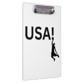 US Basketballspieler Klemmbrett (Rechts)