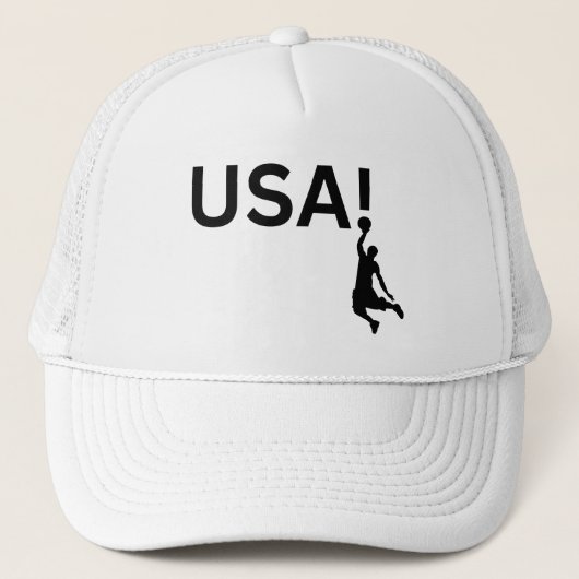 US Basketballspieler Truckerkappe (Vorderseite)