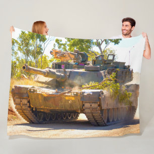 US-BATTANK - M1 ABRAMS FLEECEDECKE