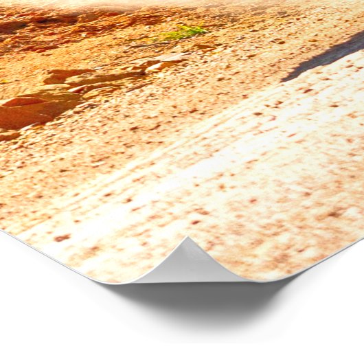 US-BATTANK - M1 ABRAMS POSTER (Ecke)