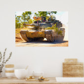 US-BATTANK - M1 ABRAMS POSTER (Küche)