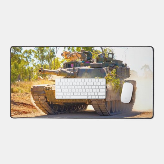 US-BATTANK - M1 ABRAMS SCHREIBTISCHUNTERLAGE (Tastatur & Maus)