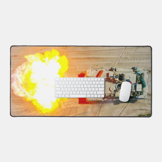 US-BATTANK - M1 ABRAMS SCHREIBTISCHUNTERLAGE (Tastatur & Maus)