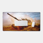 US-BATTANK - M1 ABRAMS SCHREIBTISCHUNTERLAGE (Tastatur & Maus)