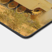 US-BATTANK - M1 ABRAMS SCHREIBTISCHUNTERLAGE (Ecke)