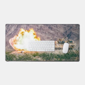 US-BATTANK - M1 ABRAMS SCHREIBTISCHUNTERLAGE (Tastatur & Maus)